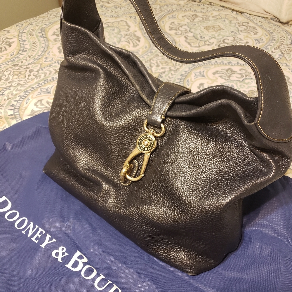 Belvedere logo lock shoulder bag